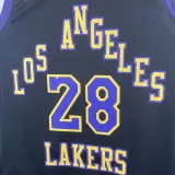 2023-24 LAKERS HACHIMURA #28 Black City Edition Top Quality Hot Pressing NBA Jersey