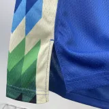 2022-23 BUCKS LILLARD #0 Blue City Edition Top Quality Hot Pressing NBA Jersey(V领)