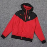 2023-24 ACM Red Black Windbreaker (High Quality)球员