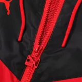 2023-24 ACM Red Black Windbreaker (High Quality)球员