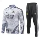 2023-24 RMA Grey Half Pull Tracksuit (半拉链)(灰龙)