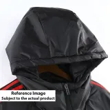 2023-24 Man Utd White Hooded Cotton Coat Red Edge (红色边) 棉衣