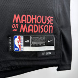 2023-24 BULLS LAVINE #8 Black City Edition Top Quality Hot Pressing NBA Jersey