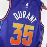 2023-24 SUNS DURANT #35 Purple City Edition Top Quality Hot Pressing NBA Jersey