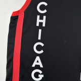 2023-24 BULLS LAVINE #8 Black City Edition Top Quality Hot Pressing NBA Jersey