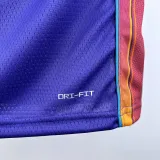 2023-24 SUNS BOOKER #1 Purple City Edition Top Quality Hot Pressing NBA Jersey