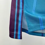 2023-24 HORNETS BALL #1 Blue Top Quality Hot Pressing NBA Jersey (Retro Logo)