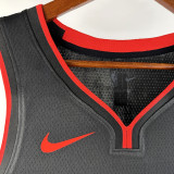 2023-24 HEAT ADEBAYO #13 Black City Edition Top Quality Hot Pressing NBA Jersey (V领）