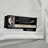 2023-24 TIMBERWOLVES ROSE #25 White Top Quality Hot Pressing NBA Jersey (Retro Logo)