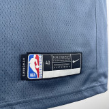 2023 WARRIORS XI #8 Grey Green Top Quality Hot Pressing NBA Jersey (V领)(定制款)