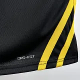 2023-24 WARRIORS THOMPSON #11 Black City Edition Top Quality Hot Pressing NBA Jersey (V领)
