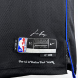 2023-24 Dallas Mavericks IRVING #11 Black City Edition Top Quality Hot Pressing NBA Jersey(V领)