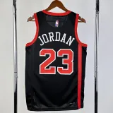 2023-24 BULLS JORDAN #23 Black City Edition Top Quality Hot Pressing NBA Jersey