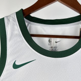 2023-24 CELTICS BROWN #7 White City Edition Home Top Quality Hot Pressing NBA Jersey