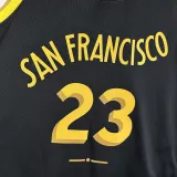 2023-24 WARRIORS GREEN #23 Black City Edition Top Quality Hot Pressing NBA Jersey (V领)