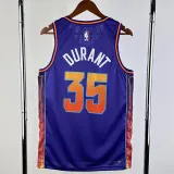 2023-24 SUNS DURANT #35 Purple City Edition Top Quality Hot Pressing NBA Jersey