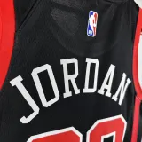 2023-24 BULLS JORDAN #23 Black City Edition Top Quality Hot Pressing NBA Jersey