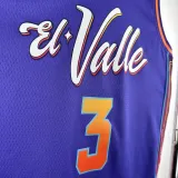 2023-24 SUNS BEAL #3 Purple City Edition Top Quality Hot Pressing NBA Jersey