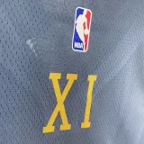 2023 WARRIORS XI #8 Grey Green Top Quality Hot Pressing NBA Jersey (V领)(定制款)