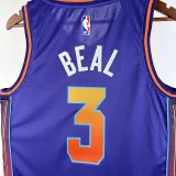 2023-24 SUNS BEAL #3 Purple City Edition Top Quality Hot Pressing NBA Jersey