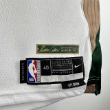 2023-24 CELTICS TATUM #0 White City Edition Home Top Quality Hot Pressing NBA Jersey