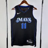 2023-24 Dallas Mavericks IRVING #11 Black City Edition Top Quality Hot Pressing NBA Jersey(V领)
