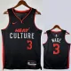 2023-24 HEAT WADE #3 Black City Edition Top Quality Hot Pressing NBA Jersey (V领）