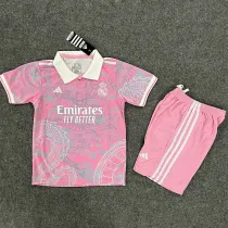 2023-24 RMA Pink Special Edition Kids Training Soccer Jersey