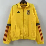 2023-24 Tigres UANL Yellow Windbreaker (红边-蓝标)