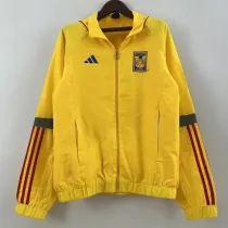 2023-24 Tigres UANL Yellow Windbreaker (红边-蓝标)