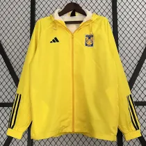 2023-24 Tigres UANL Yellow Windbreaker (黑边)