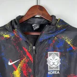 2023-24 Korea Black Windbreaker