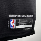 2023-24 Grizzlies BANE #22 Black City Edition Top Quality Hot Pressing NBA Jersey