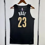 2023-24 Grizzlies ROSE #23 Black City Edition Top Quality Hot Pressing NBA Jersey
