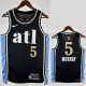 2023-24 Hawks MURRAY #5 Black City Edition Top Quality Hot Pressing NBA Jersey