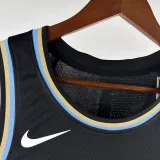2023-24 Hawks MURRAY #5 Black City Edition Top Quality Hot Pressing NBA Jersey