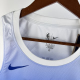 2023-24 Timberwolves EDWARDS #5 Blue City Edition Top Quality Hot Pressing NBA Jersey