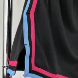 2023-24 HEAT Black South Coast Top Quality NBA Pants