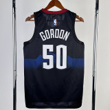 2023-24 Nuggets GORDON #50 Black City Edition Top Quality Hot Pressing NBA Jersey