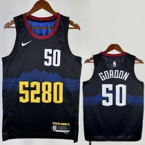 2023-24 Nuggets GORDON #50 Black City Edition Top Quality Hot Pressing NBA Jersey