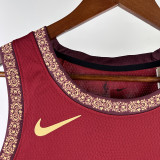 2023-24 Cleveland Cavaliers IRVING #2 Red City Edition Top Quality Hot Pressing NBA Jersey