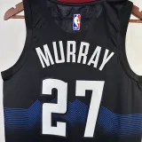2023-24 Nuggets MURRAY #27 Black City Edition Top Quality Hot Pressing NBA Jersey