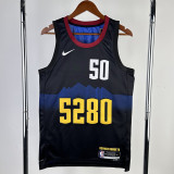 2023-24 Nuggets GORDON #50 Black City Edition Top Quality Hot Pressing NBA Jersey