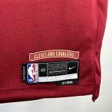 2023-24 Cleveland Cavaliers JAMES #23 Red City Edition Top Quality Hot Pressing NBA Jersey