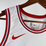 2023-24 ROCKETS WESTBROOK #0 White City Edition Home Top Quality Hot Pressing NBA Jersey