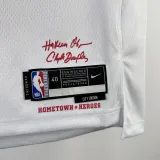 2023-24 ROCKETS WESTBROOK #0 White City Edition Home Top Quality Hot Pressing NBA Jersey