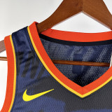 2023-24 OKC Thunder GILGEOUS-ALEXANDER #2 Dark Blue City Edition Top Quality Hot Pressing NBA Jersey