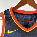 2023-24 OKC Thunder GILGEOUS-ALEXANDER #2 Dark Blue City Edition Top Quality Hot Pressing NBA Jersey