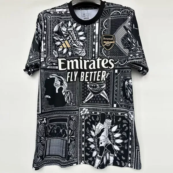 2023-24 ARS Black Special Edition Fans Training Shirts