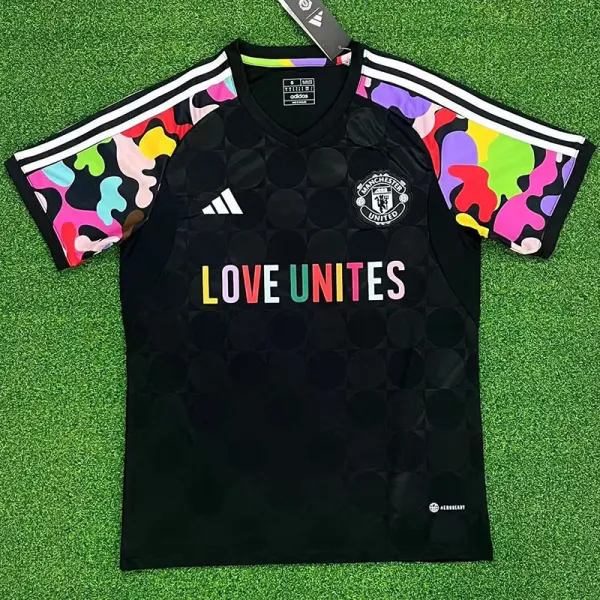 2023-24 Man Utd Black Pre-match Training shirts